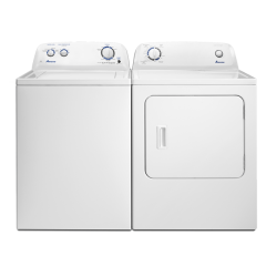                                                  							AMANA Washer/dryer set
                                                						 